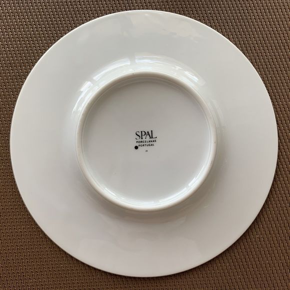 RARE Set of 4 SPAL Anthropologie Porcelain Geisha Saucer Plates Portugal Made 6" - Picture 4 of 12